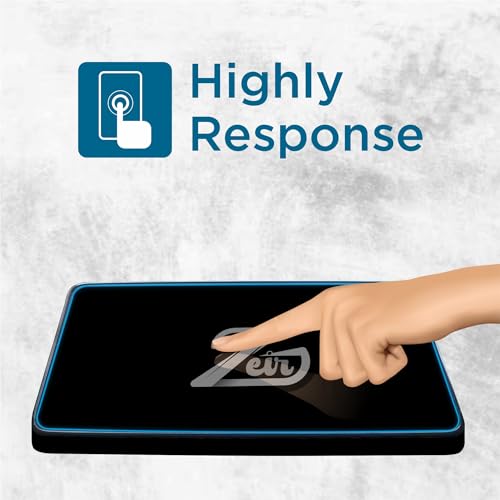 Image of ZEIR Screen Protector COMBO Compatible With SKODA SLAVIA 2024 | 10.1 INCH Infotainment & Digital Instrument Cluster | Scratch Guard Accessory for SALVIA [Not Tempered Glass]