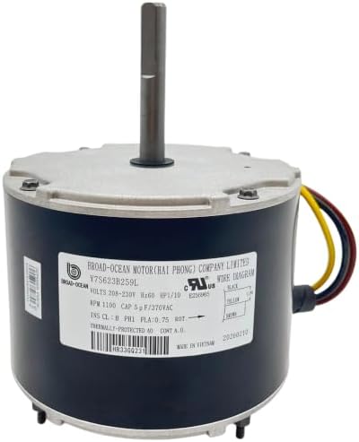 HB33GQ231-1/10HP 1100RPM Condenser Fan Motor