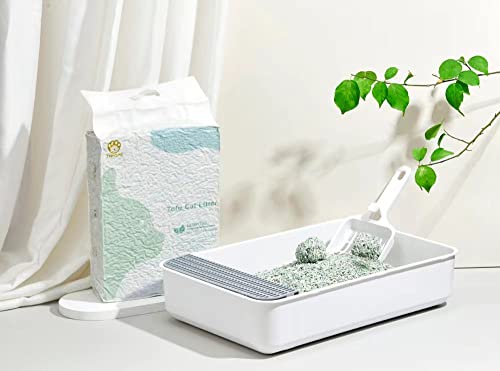 image for THFOPS Tofu Cat Litter | Green Tea | 8.1 KG | Flushable - Direct to To