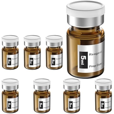 Biomed Solutions Empty Sterile Vial Sealed with Butyl Rubber Stopper and Flip Top Closure,Type 1 Borosilicate Glass Tubing Cover