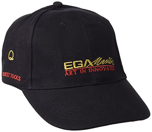 Egamaster - Czarna haftowana czapka z logo