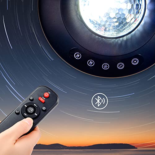 Rtjoy Ufo Galaxy Projector, Led Star Projection Light, Nebula Lamp, Bluetooth Speaker Aurora Sky Projector With Remote Control For Room Decor, Home Theater, Or Bedroom Night Light Mood Ambiance #TOP2