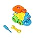 Dazzling Toys Construct a Vehicle Set Including Take-Apart and Assemble Train and Tools.