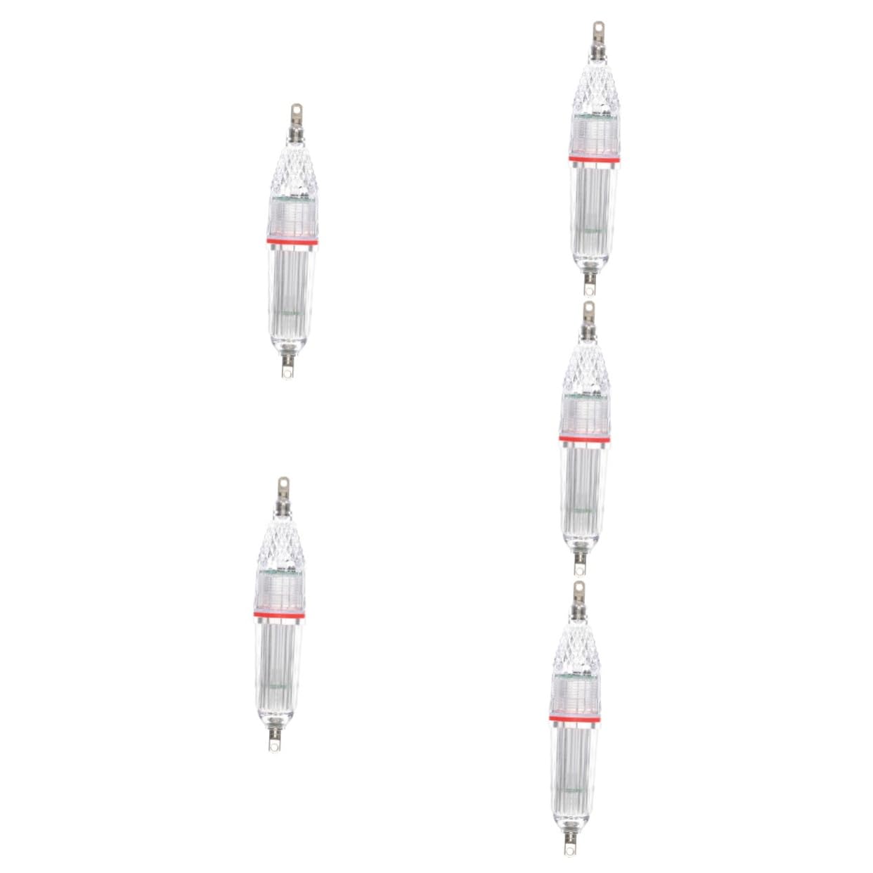 BESPORTBLE 5pcs Fishing Light Led Deep Drop Lights for Night Fishing Underwater Fish Attracting Lamp