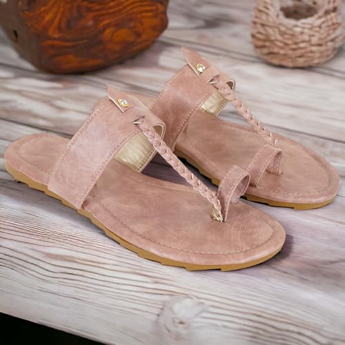 Image of IndieStide Heel Casual Flip Flops Slippers For Girls Women, Comfortable cushioned Chappals