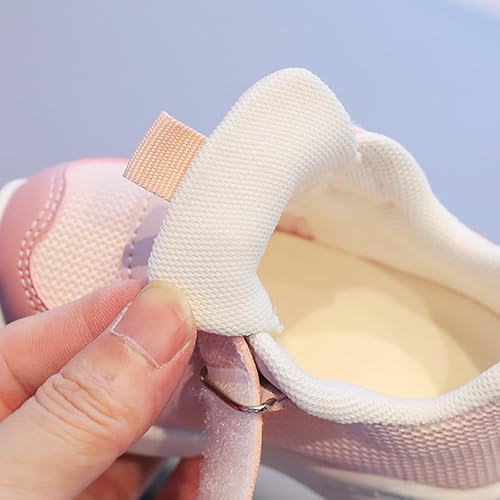 Baby Sport Shoes, Infant Girls Boys First Walking Shoes, Unisex Toddler Lightweight Non Slip Size 1 Shoes for Baby Girl4