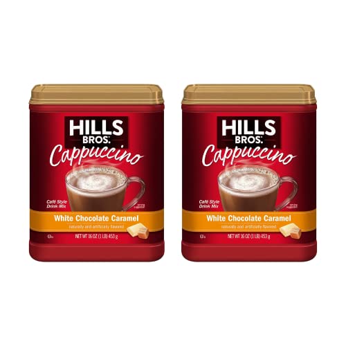 Hills Bros. Flavor Coffee (White Chocolate Caramel, 16 Ounce (Pack