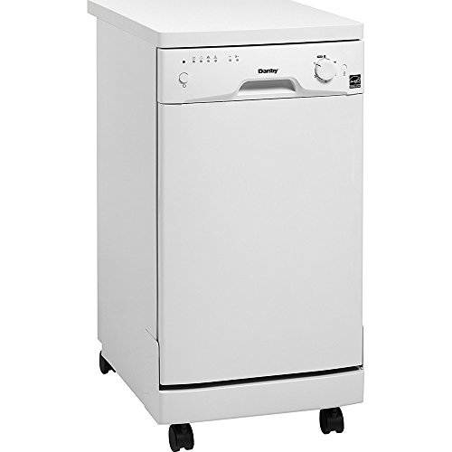Danby DDW1801MWP Portable Dishwasher, White