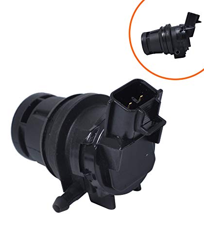 Exerock 85330-60190 Windshield Washer Pump Motor Front Rear Replacement Compatible With Toyota, Lexus, Mazda, Mercury, Lincoln, Honda 85330-60170 85330-47010 85330-21010 #TOP5