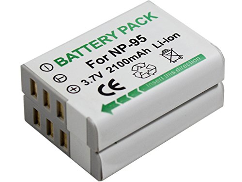 2X NP-95 Battery+Charger USB Single for NP95 BC-65S BC65S FinePix F30 F31fd Real 3D W1 X100 X100LE X100S X100T X-S1 XS1 X70 X30 Camera