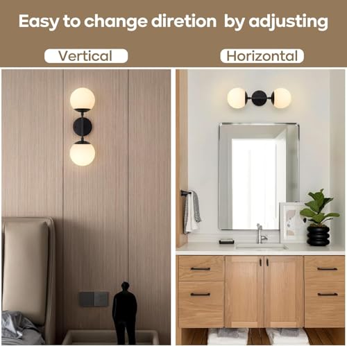 Image of Wall Lamp Chandelier Pendant Light, Home Decor for Bedroom, Living Room, Hallway, Cafe, Hotel, Restaurant (T Black Wall LAMP with LED Bulb Pack of 1)