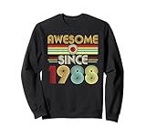 Photo Gallery awesome since 1988 classic year birth of birthday vintage felpa Photo Gallery awesome since 1988 classic year birth of birthday vintage felpa