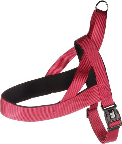 Flamingo Dog Harness Noors Abbi Cherry red XXL 62cm 75-100cm 32mm - Image 2