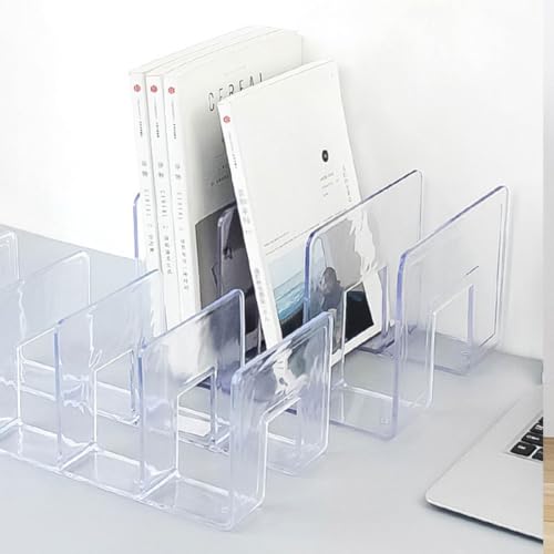 Bibliothèque de bureau compacte en acrylique pour organiser vos révisions à la maison - 5