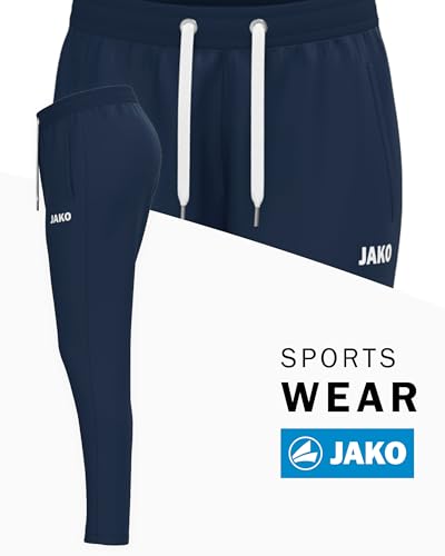 JAKO Damen Jogginghose One Cotton, Marine, 36 – Ansicht 2