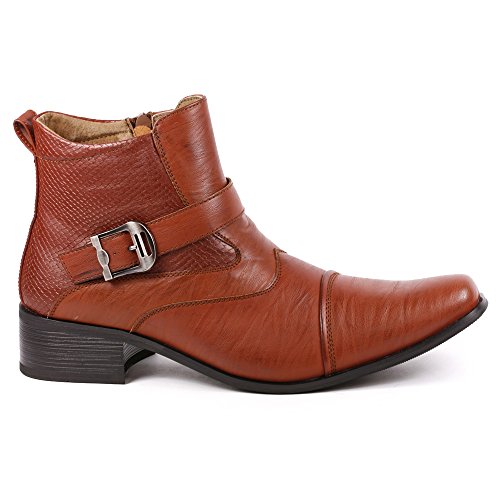 Metrocharm MET525-9 Men's Buckle Strap Western Cowboy Formal Dress Casual Fashion Boots2