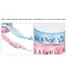 8 Rolls 5 Yards Baby Shower Satin Ribbon Blue Theme Ribbon Wrapping Ribbon Decoration for Baby Shower Birthday Party