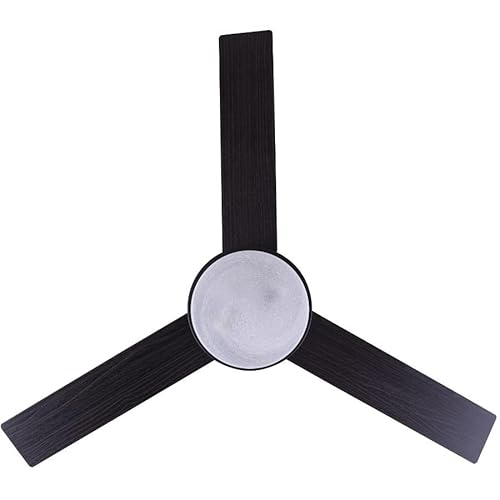 Medora 48" Ceiling Fan With Light And Remote - Reversible Blades, Matte Black #TOP4