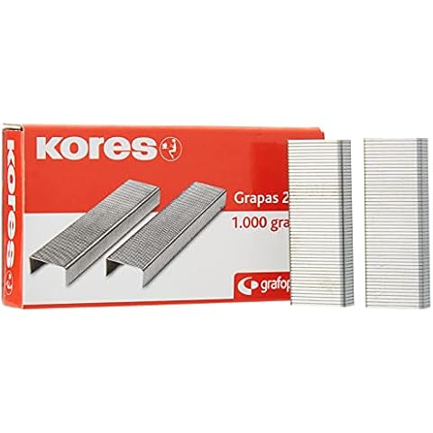 Grapas galvanizadas Kores 22/6-24/6 (1000 uds) Cover