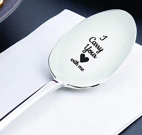 image for Boston Creative company LLC I Love You Spoon I Carry Your Heart With M