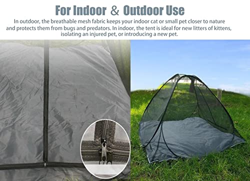 LVLONG Tenda per Gatti Recinti per Gatti da