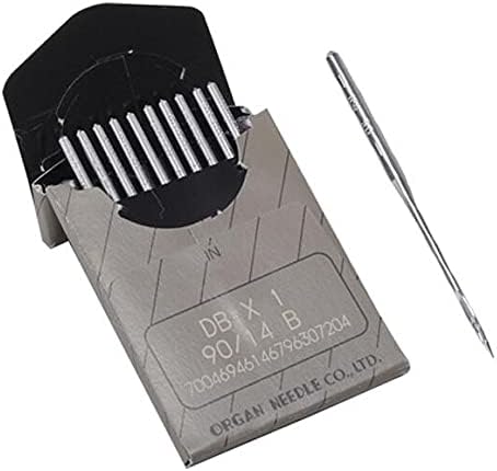 Organ-DBX1 16X231 16X257 100PCS Japan Organ Industrial Sewing Machine Needles Ball Point Needles for JUKI Brand DDL-555,DDL-5530, DDL-5550 Brother B221, B484, B485 ((Singer 7 / Metric 55))