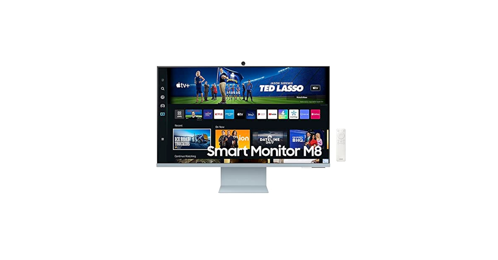 Amazon.com: Samsung 32-in M8 Smart Blue UHD Monitor w Smart