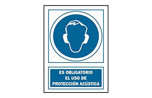 Señal Protec Acust Obligat Pvc 129 Oba-Cat
