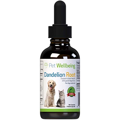Pet Wellbeing Dandelion Root for Cats - All Natural Cat Liver, Digestive,