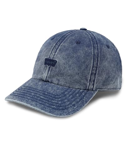 Levis Mens Snow Wash Baseball Hat Navy One Size