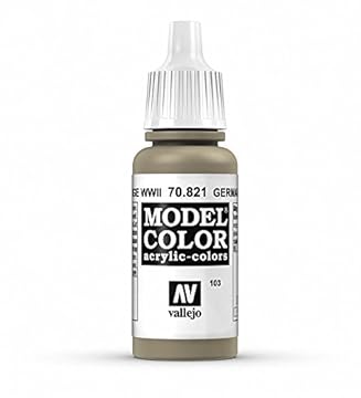 Vallejo VJ70821 Model Color 17 ml Acrylic Paint - German Cam Beige World War II