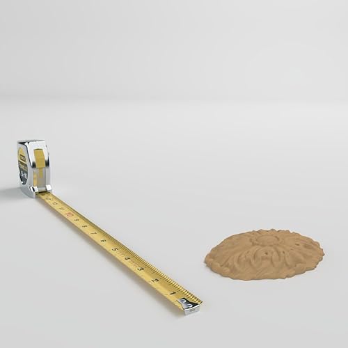 Miniatura 6 de Ekena Millwork ROS05X07ASRW - Roseta ovalada Ashford, 3.0in x 4.0in x 1.0in, madera de caucho de Ekena Millwork