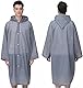 GUKOY Regenponcho Regenmantel Herren Damen Wasserdicht, 2 Stück EVA Regenbekleidung Regencape Regenjacke für Wandern Camping Radfahren Reisen
