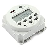 Vktech LCD Digital Programmierbar Timer Microcomputer Zeitschaltuhr DC 12V