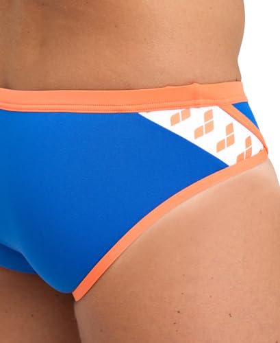 Image of ARENA Men's Icons Solid Swim Briefs Professional Training Swimsuit Sports Trunk