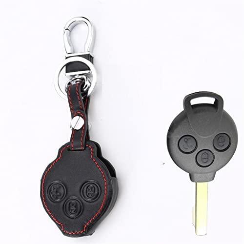 Carcasa llave Smart 450 Fortwo para llevar al cinturón funda cuero Mercedes Benz