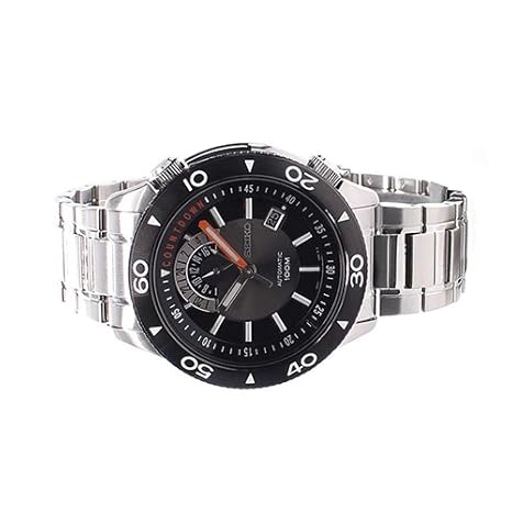 Seiko Superior SSA183K1 Automatic Silver Black Men's Watch – Jamwatches \u0026  Co.