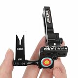 limaity Spring Steel Arrow Rest Four-Way Adjustment for Compound Bow & Recurve Bows Light Weight Aluminum Arrows Rest, Beginners Archers for Hunting & Target Shooting Right-Handed Archer