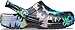 Crocs Men's and Women's Classic Tie Dye Clog, Black/Pastel, 6 US