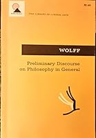 Discours Préliminaire Sur La Philosophie En Général B0007DTTTS Book Cover