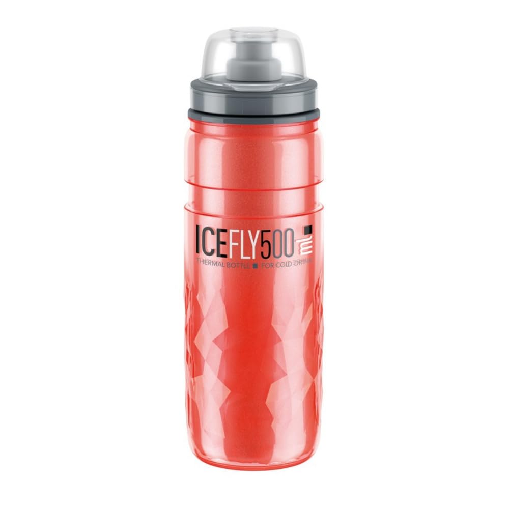 Elite Unisex - Adult Icefly Thermal Drinks Bottle, Red, One Size