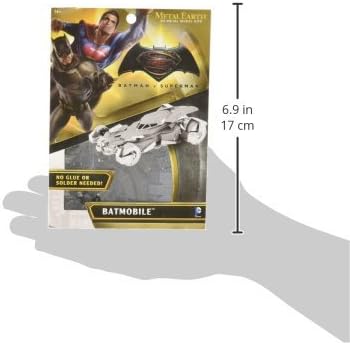 Fascinations Metal Earth Batman v Superman Batmobile 3D Metal Model Kit