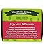 Four Elements 4E Joy, Love & Passion Tea, Blended deliciously with Lemon Balm, Passionflower, Roses, 100% Organic Herbal Caffeine-free Tea, 16 Teabags, 1.2 OZ