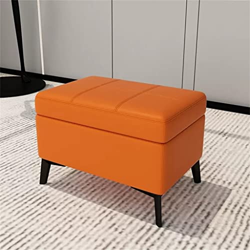Tabouret de rangement pour salon et étagère basse de maison