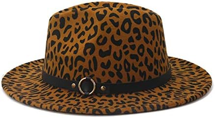 Wide Brim Felt Fedora Panama Hat 