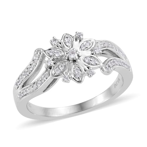 Bague de fiançailles en argent scintillante à porter au quotidien pour sublimer votre style