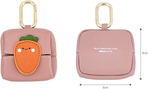 Miniatura 6 de Tomcrazy Mini bolsa de almacenamiento de dibujos animados para Huawei Tag Airpods, funda protectora de auriculares de Apple, bolsa de auriculares
