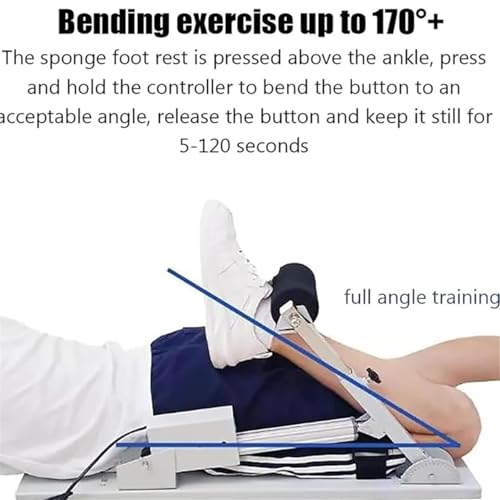 Ejercitador eléctrico para rehabilitación de piernas y rodillas miniatura 3