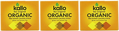 Kallo | Chicken Stock Cubes - Organic | 3 x 66g