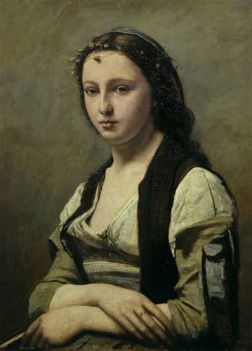 Impression Tableaux Peinture sur Toile Corot 60x90cm Éclat Mural Chambre